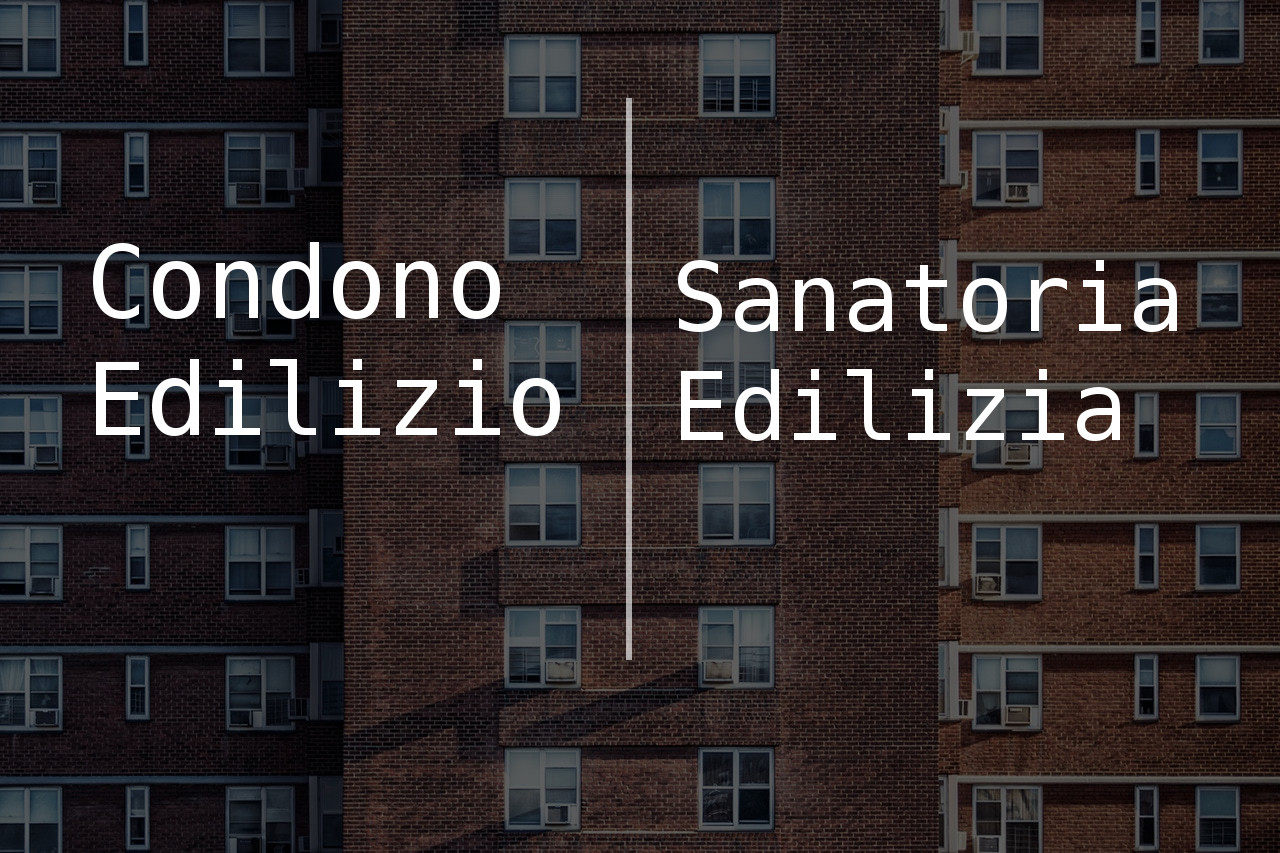 Condono e Sanatoria Edilizia